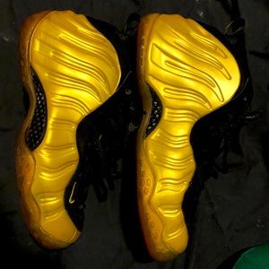Men’s NIKE AIR FOAMPOSITES ONE Yellow size 10
